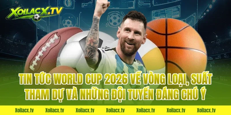 Tin tức world cup 2026 về vòng loại, suất tham dự và những đội tuyển đáng chú ý